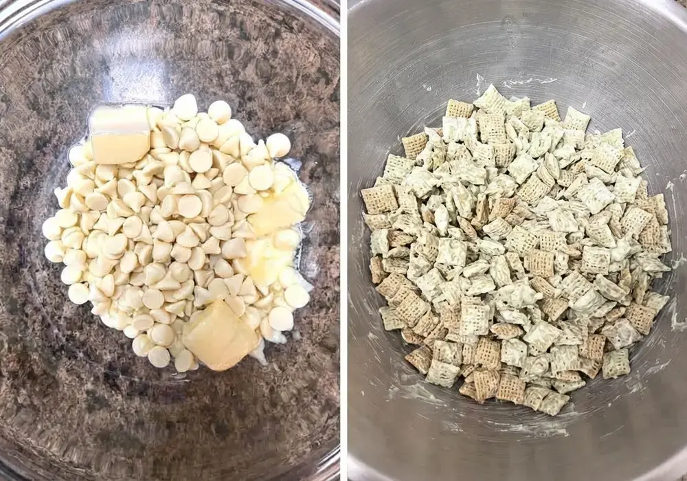 Easy Pistachio Puppy Chow Recipe (No-Bake Snack Mix) 15 Easy Pistachio Puppy Chow, How to Make It