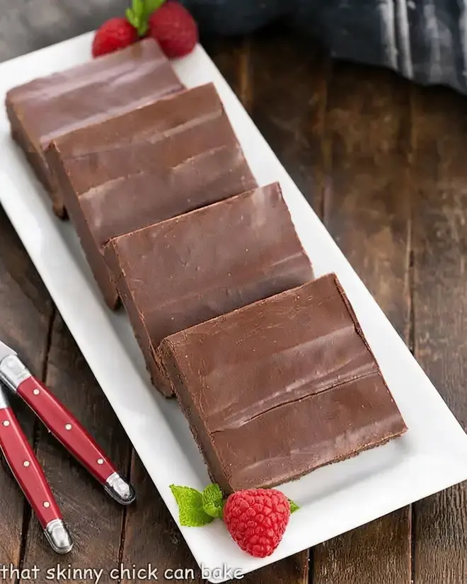 Fudge Topped Brownies
