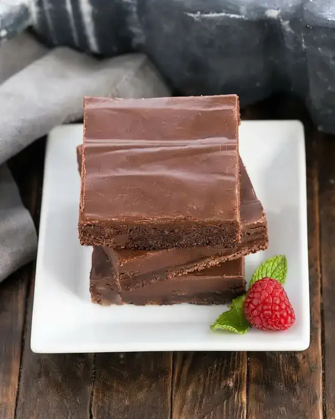 Fudge Topped Brownies, Moist Brownie Recipe