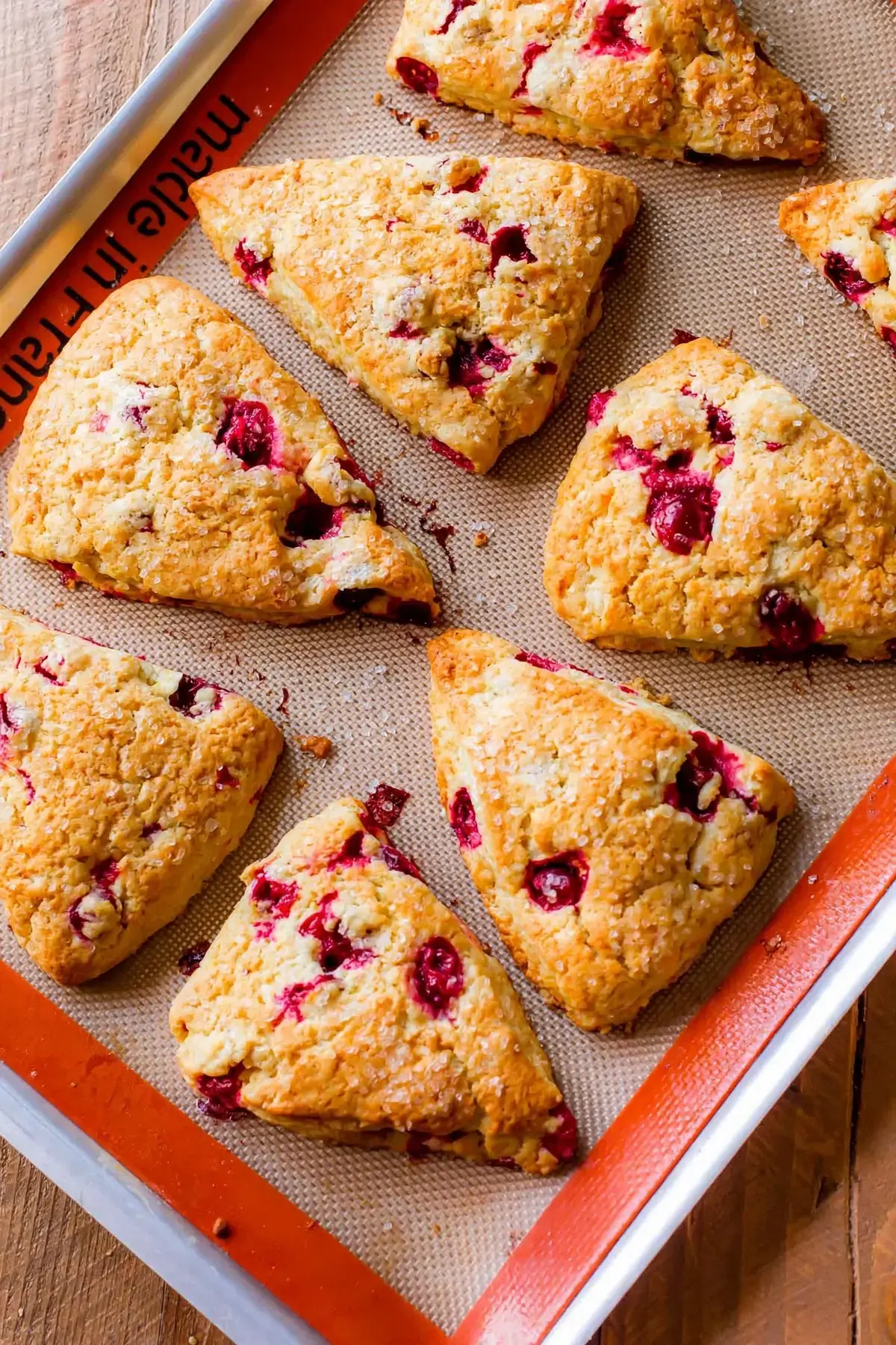 Glazed Cranberry Orange Scones, How to Make Cranberry Orange Scones (1 of 2)
