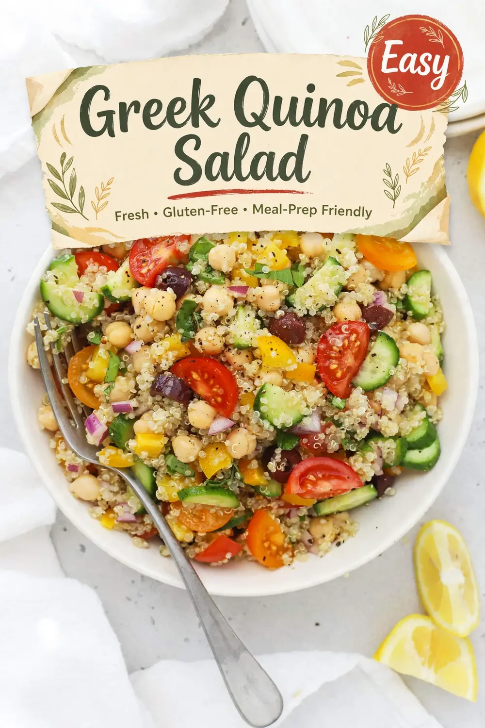 Home 7 Greek Quinoa Salad
