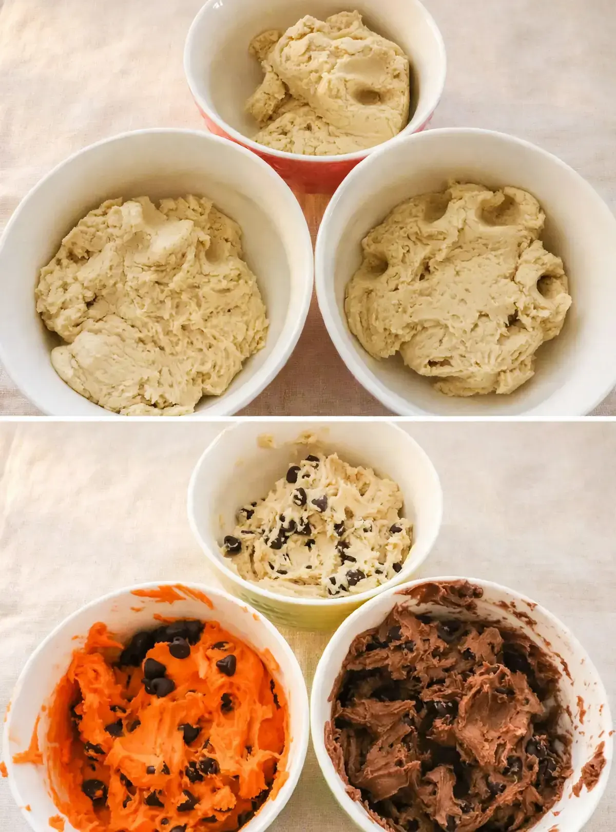 Harvest Marble Chocolate Chip Cookies: A Colorful Fall Treat for Thanksgiving Bake Sales 9 Harvest Marble Chocolate Chip Cookies, Baking Instructions