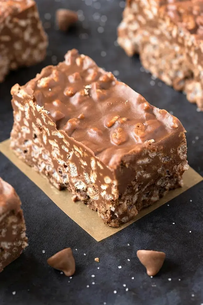 Homemade Crunch Bars Recipe: Easy No-Bake Chocolate Peanut Butter Treats 8 Homemade Crunch Bars, THE INGREDIENTS (and substitution tips!)