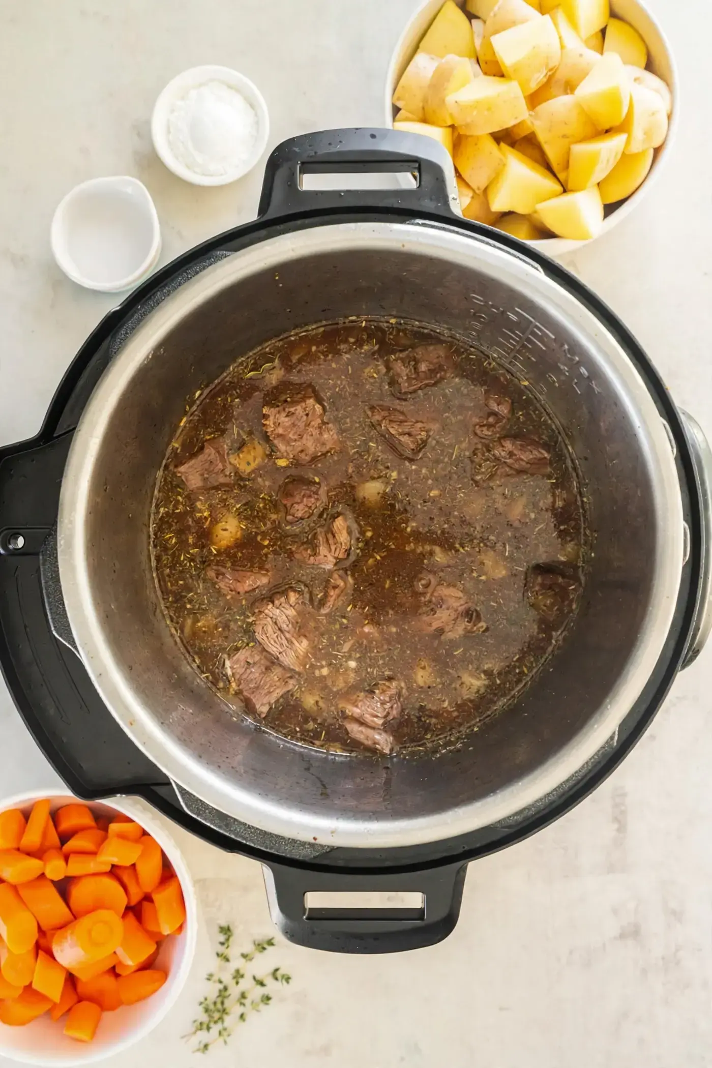 Instant Pot Beef Stew with Tender Chuck Roast and Vegetables 18 Instant Pot Beef Stew, How to Make the Best Instant Pot Beef Stew (4 of 6)