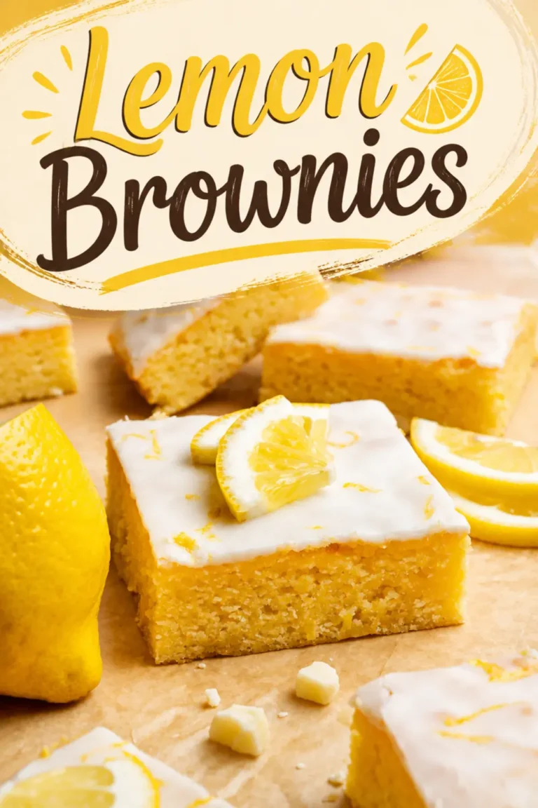 Lemon Brownies