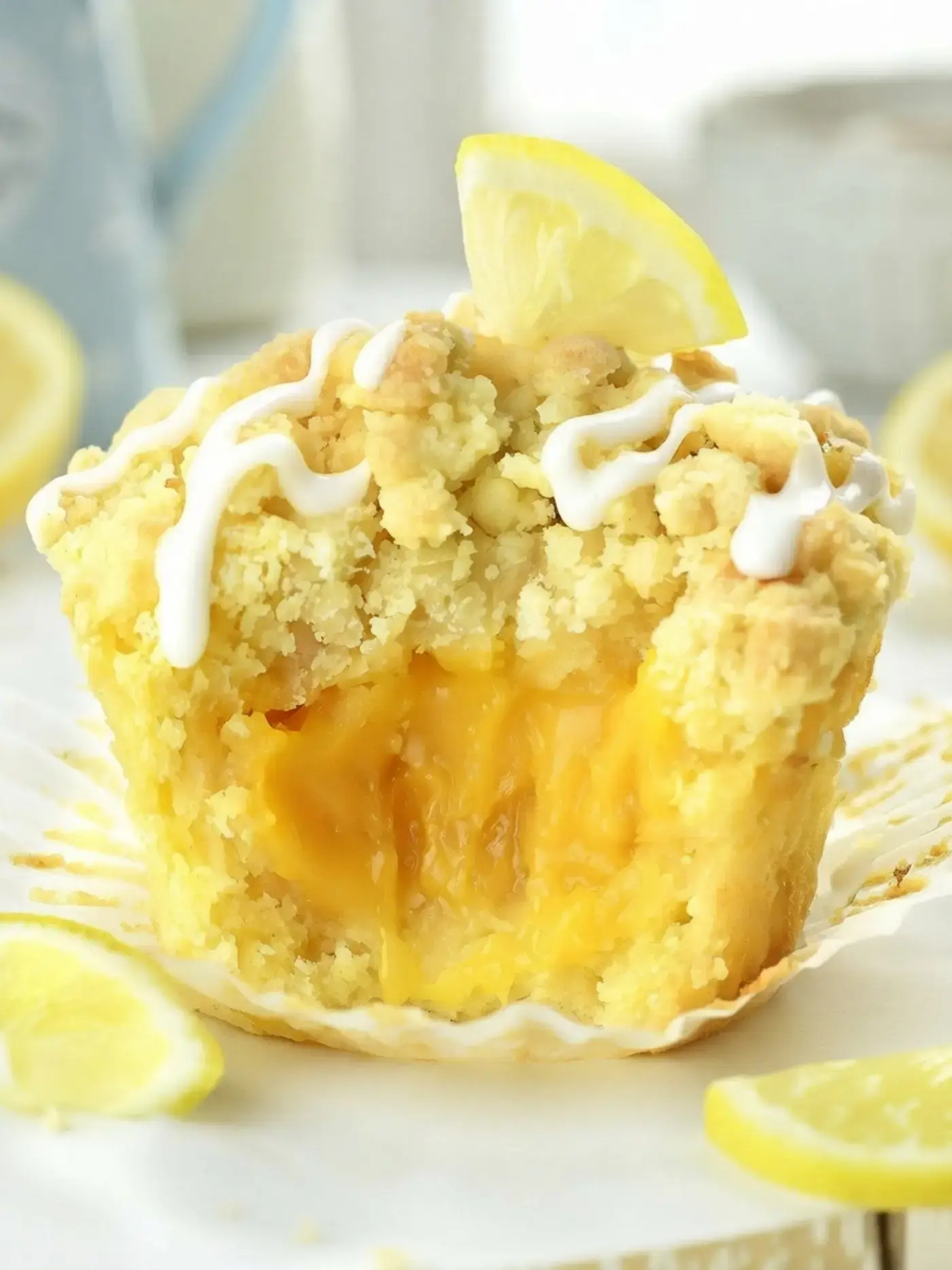 Lemon Curd Muffins