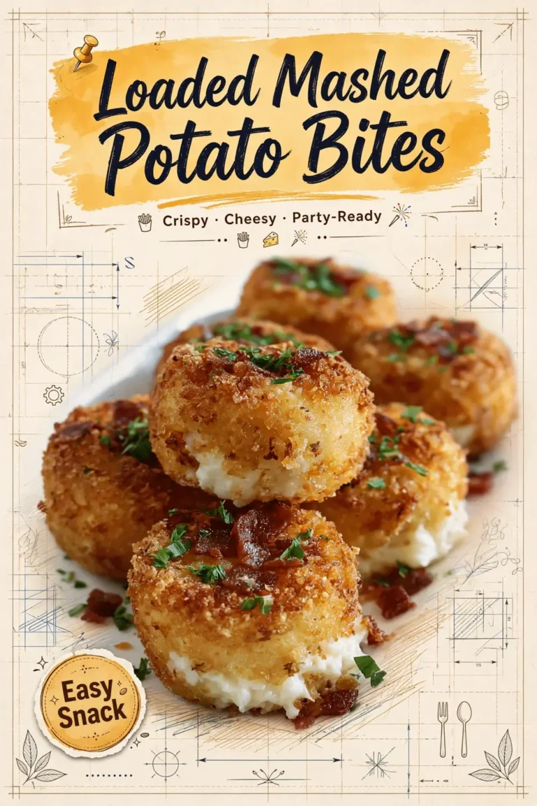 Loaded Mashed Potato Bites