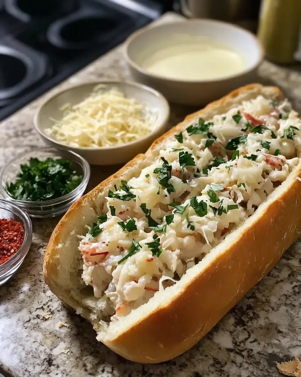 Lobster-Stuffed Garlic Bread Boats: A Buttery Comfort Food Recipe 5 Lobster-Stuffed Garlic Bread Boats, Timing