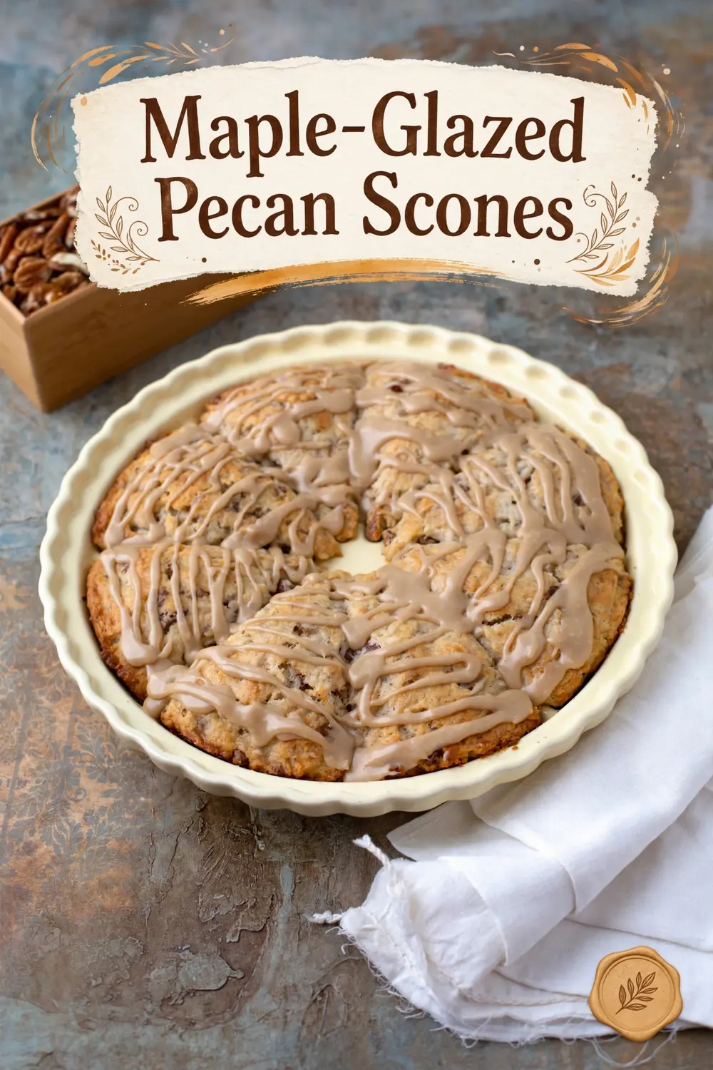 Home 17 Maple-Glazed Pecan Scones