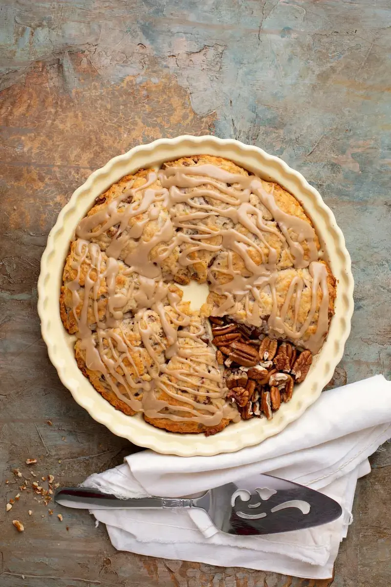 Maple-Glazed Pecan Scones: Flaky Fall Brunch Scones With Toasted Pecans 14 Maple-Glazed Pecan Scones, How to Make Maple-Glazed Pecan Scones