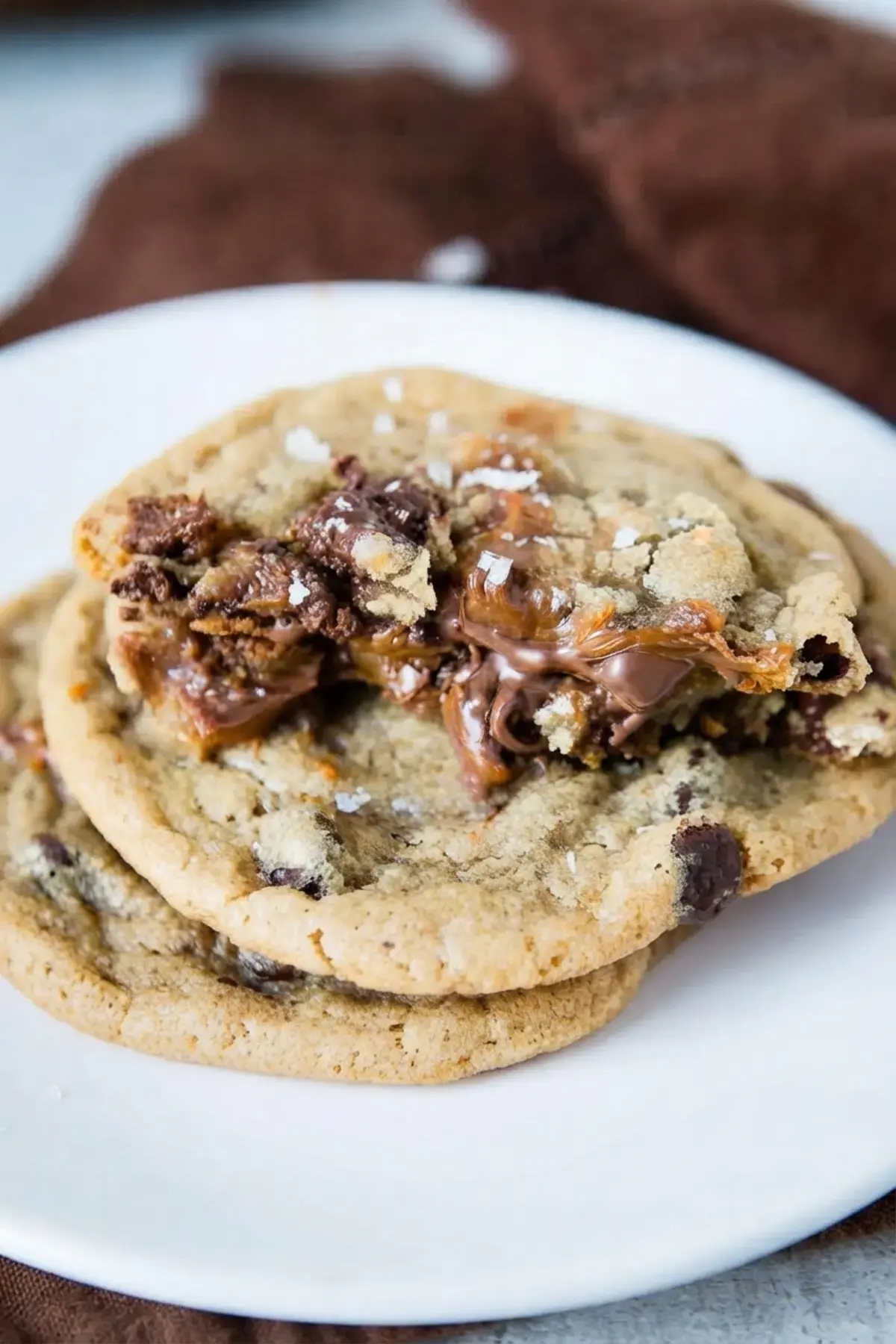Nutella and Dulce de Leche Stuffed Chocolate Chip Cookies with Brown Butter 5 Nutella And Dulce De Leche Stuffed Chocolate Chip Cookies, Which Cookie Recipe Should I Use