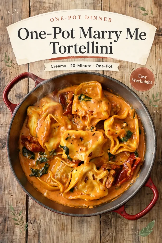 One-Pot Marry Me Tortellini