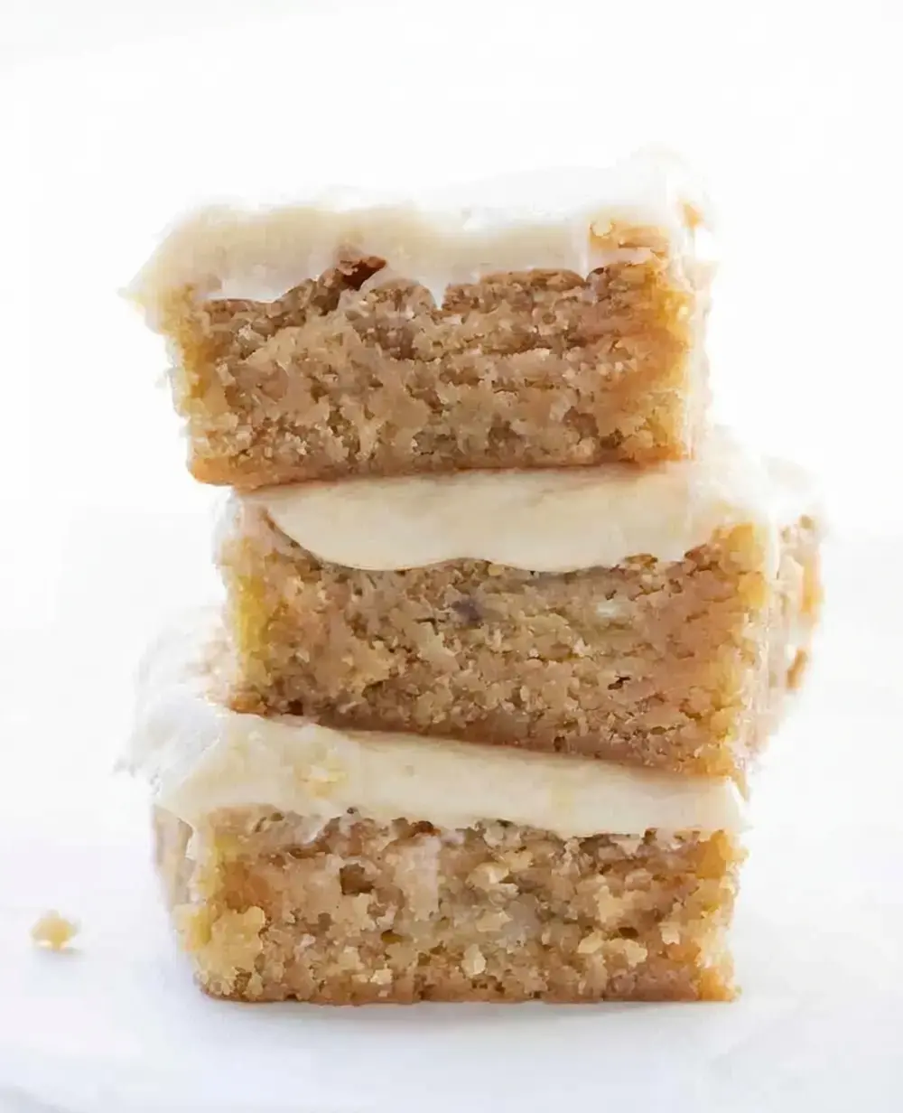 Ooey Gooey Banana Bars