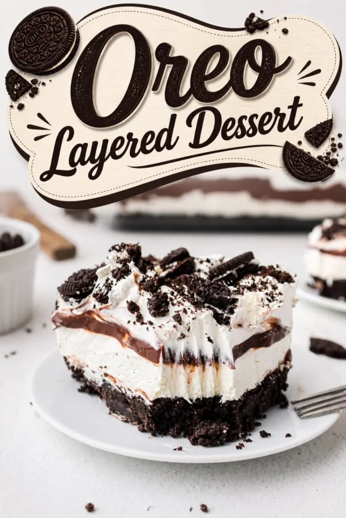 Oreo Layered Dessert
