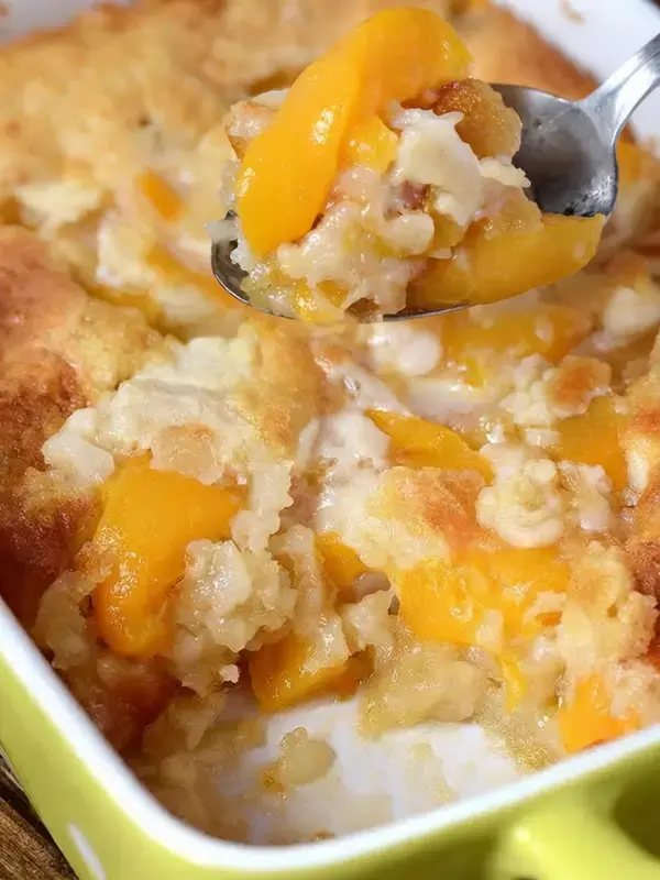 Peach Cobbler Cheesecake, Want Some More Peach Recipes!? Check Out This One