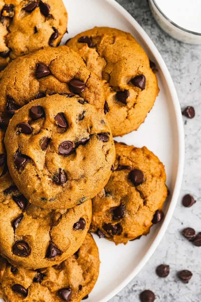 Pumpkin Chocolate Chip Cookies: Soft and Easy Fall Recipe 6 Pumpkin Chocolate Chip Cookies