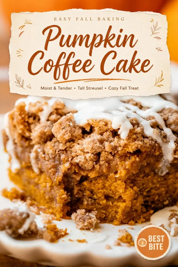 Pumpkin Coffee Cake