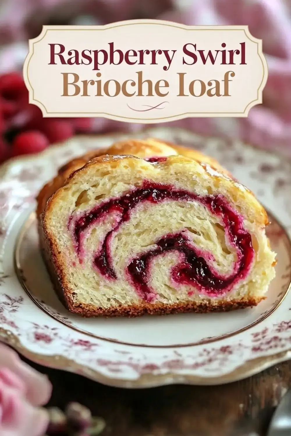 Raspberry Swirl Brioche Loaf Recipe for a Buttery Breakfast or Dessert 8 Raspberry Swirl Brioche Loaf Recipe