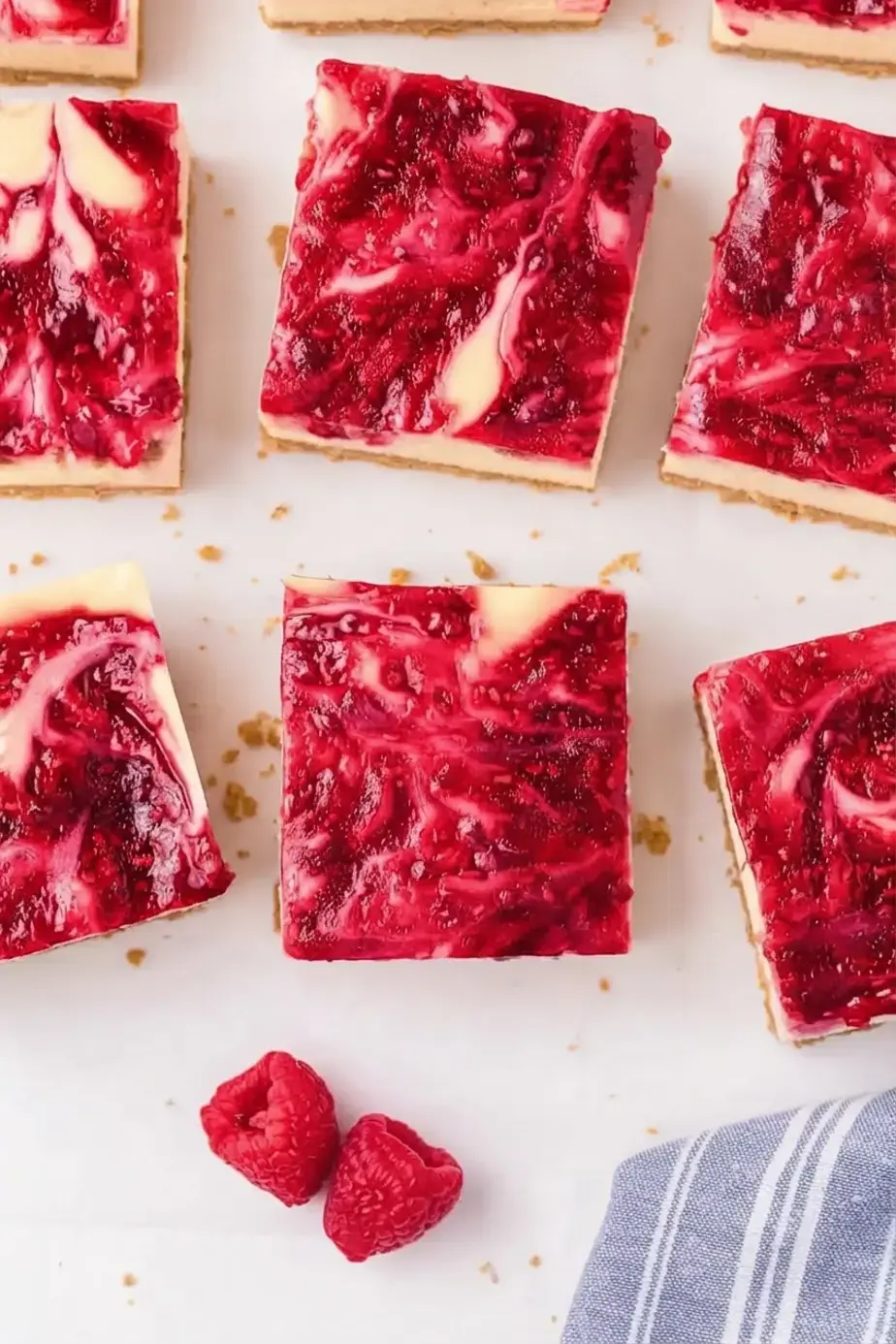 Raspberry Swirl Cheesecake Bars, Variation Ideas