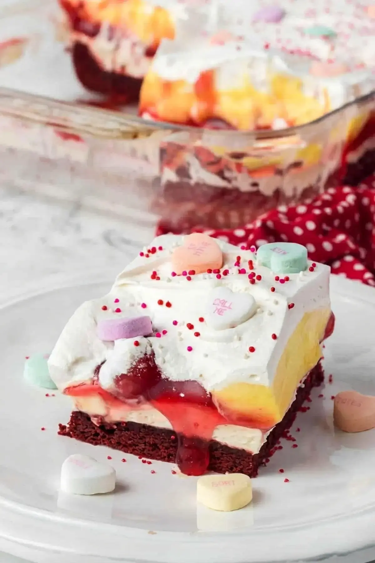Red Velvet Cherry Dream Bars: A Festive No-Bake Layered Dessert 17 Red Velvet Cherry Dream Bars, How do I store leftover Dream Bars
