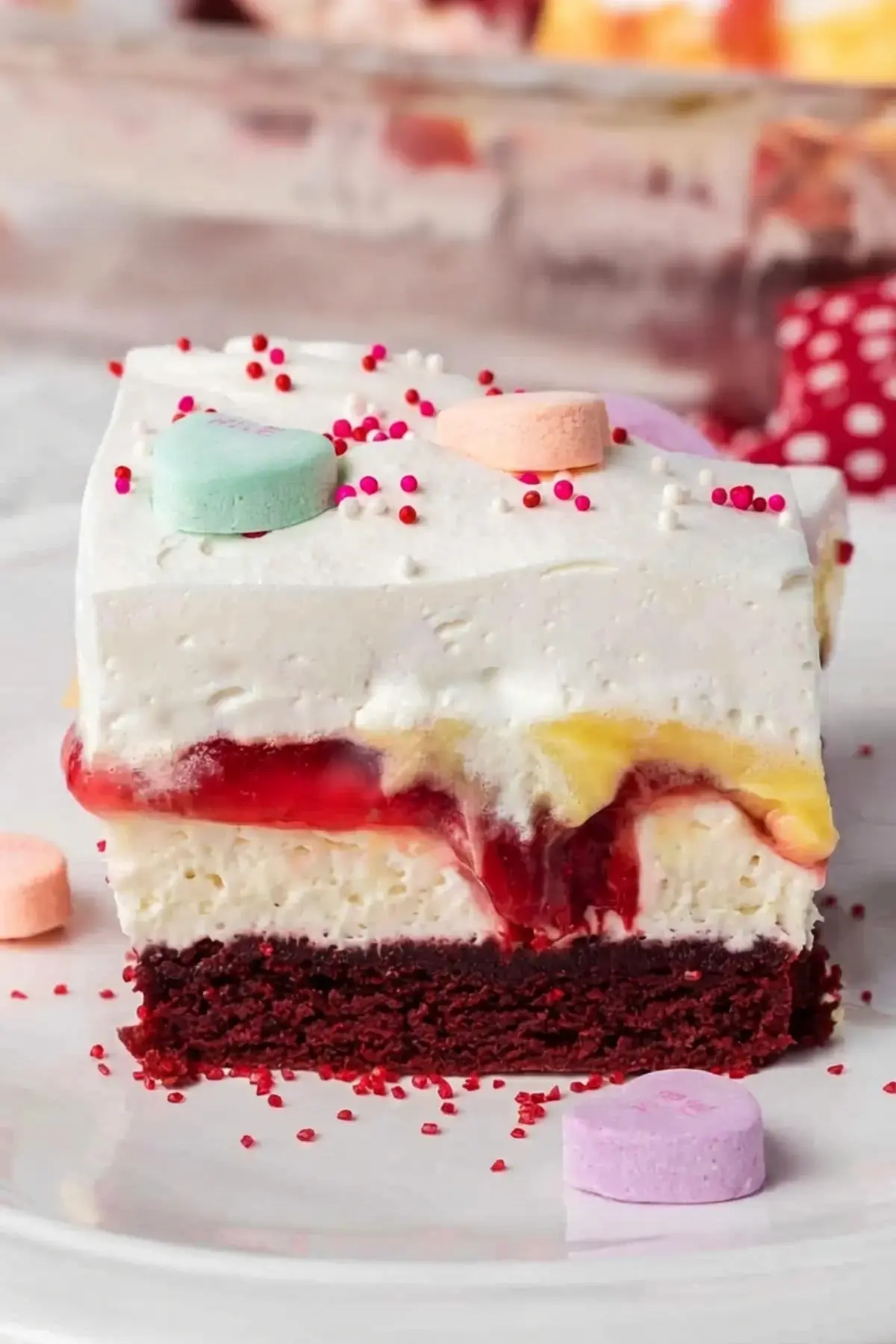 Red Velvet Cherry Dream Bars: A Festive No-Bake Layered Dessert 19 Red Velvet Cherry Dream Bars, Make More Dream Bars