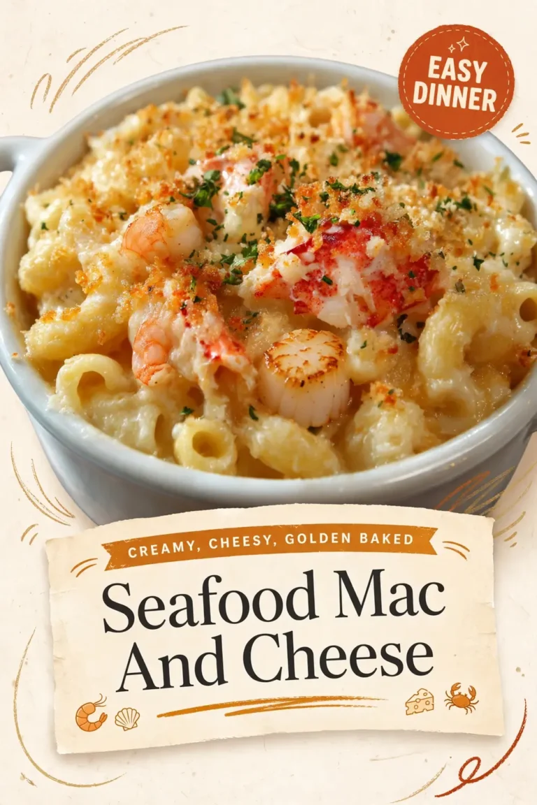 Seafood Mac And Cheese
