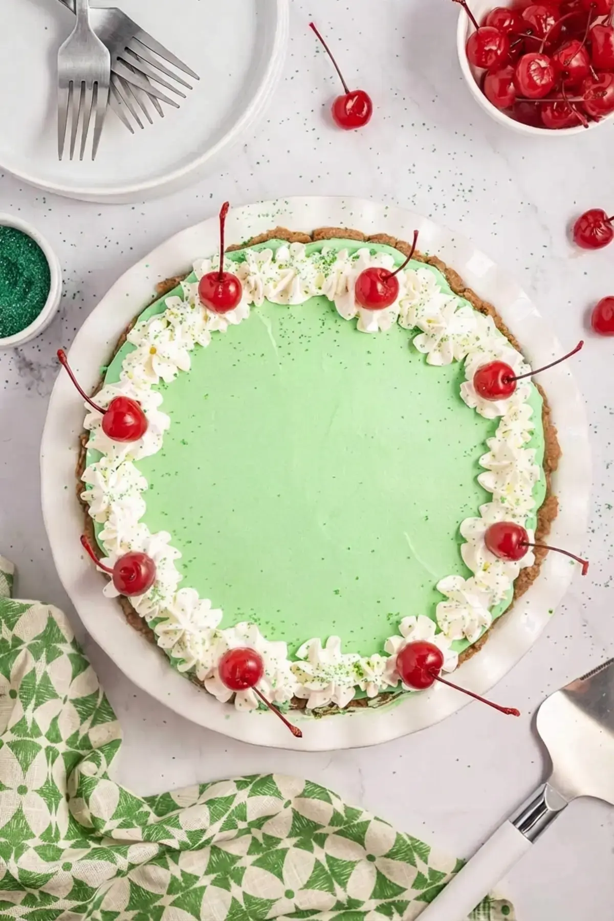 Shamrock Shake Pie: A No-Bake Minty Frozen Dessert for St. Patrick's Day 12 Shamrock Shake Pie, How to Store Shamrock Shake Pie