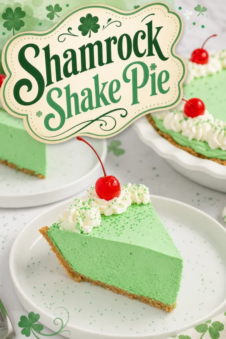 Shamrock Shake Pie