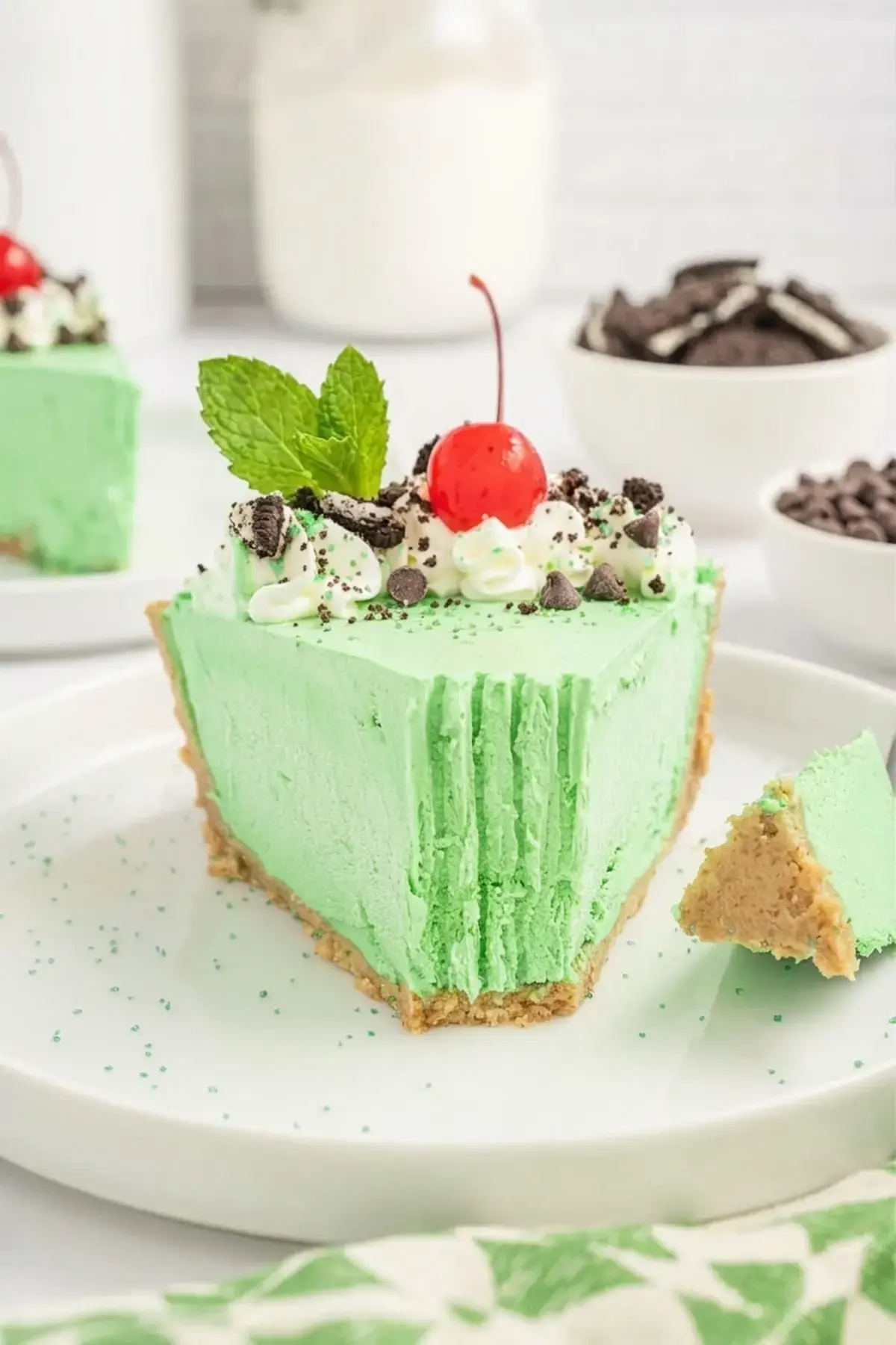 Shamrock Shake Pie: A No-Bake Minty Frozen Dessert for St. Patrick's Day 10 Shamrock Shake Pie, Substitutions and Additions