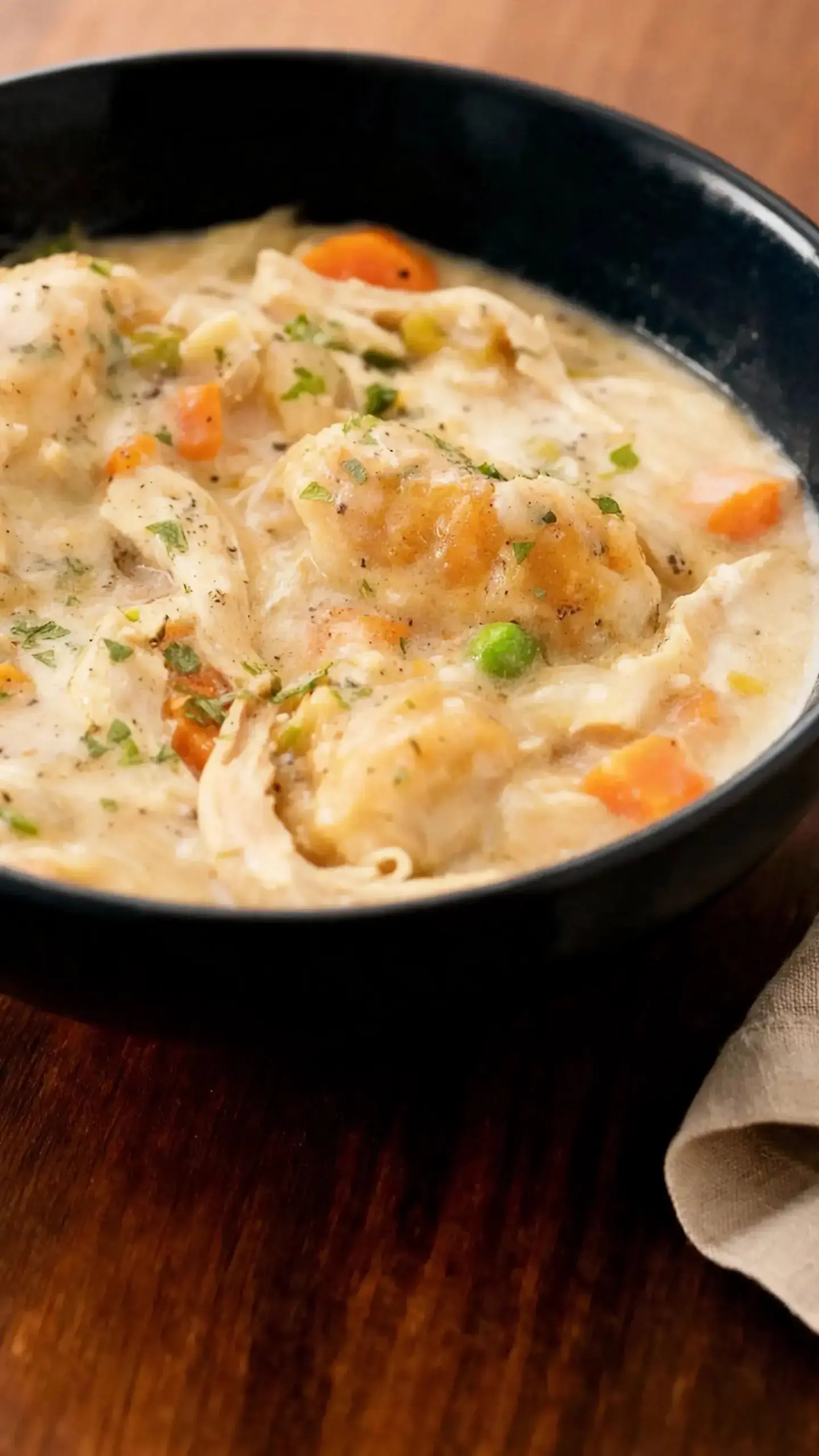 Slow Cooker Chicken and Dumplings: Creamy Comfort Food Made Simple 8 Slow Cooker Chicken And Dumplings, Steps