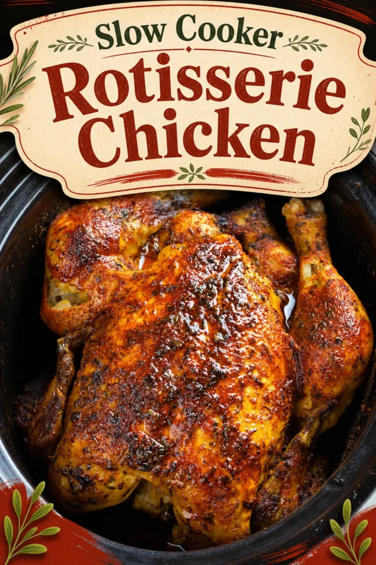 Slow Cooker Rotisserie Chicken Recipe for Juicy, Tender Meat 10 Slow Cooker Rotisserie Chicken