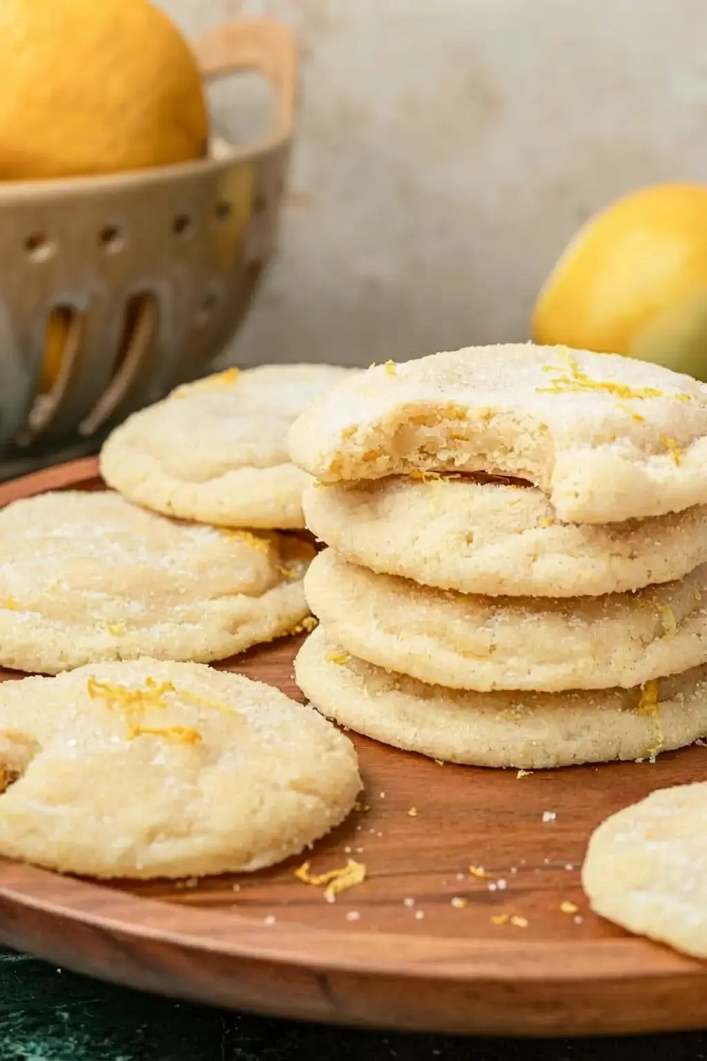 Soft & Chewy Lemon Cookies, Storage & Freezing