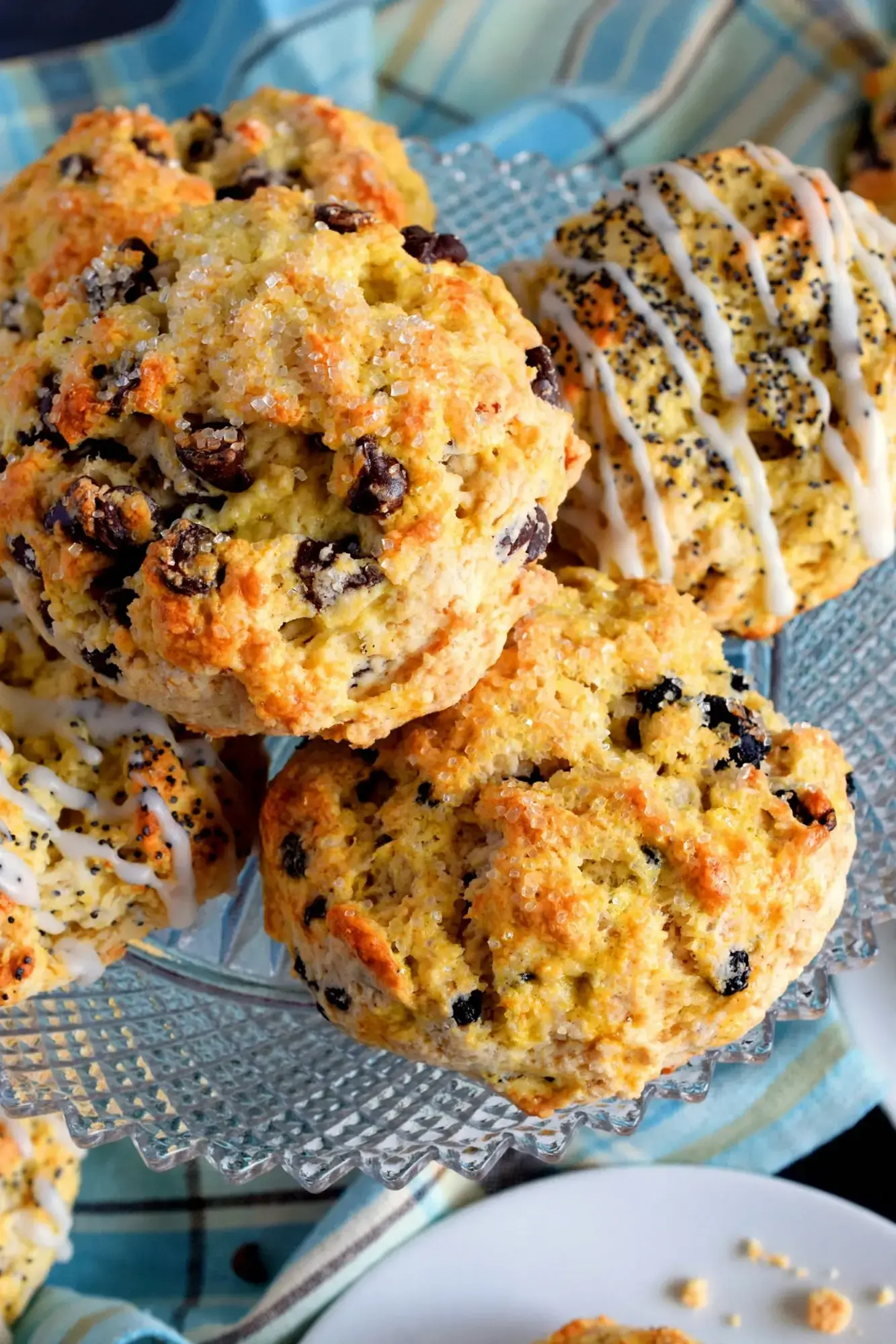 Sour Cream Scones: Tender Fluffy Scones for Easy Brunches 14 Sour Cream Scones, Serving the Scones (2 of 3)