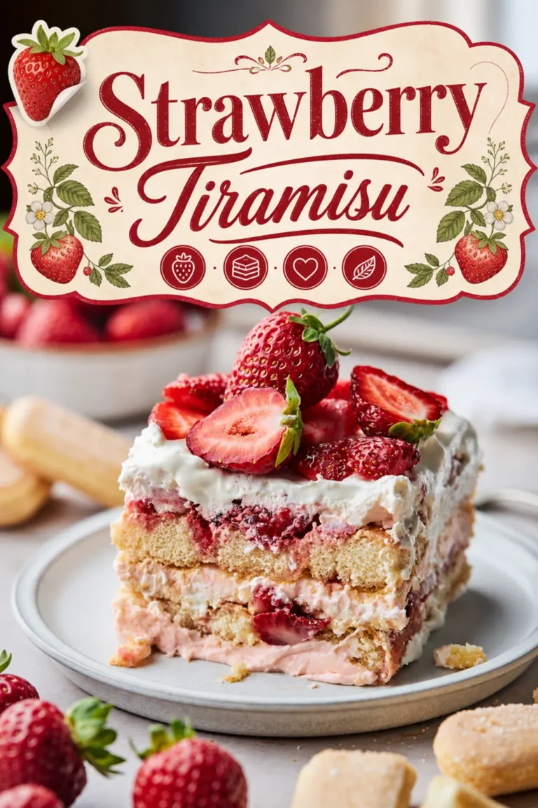 Strawberry Tiramisu