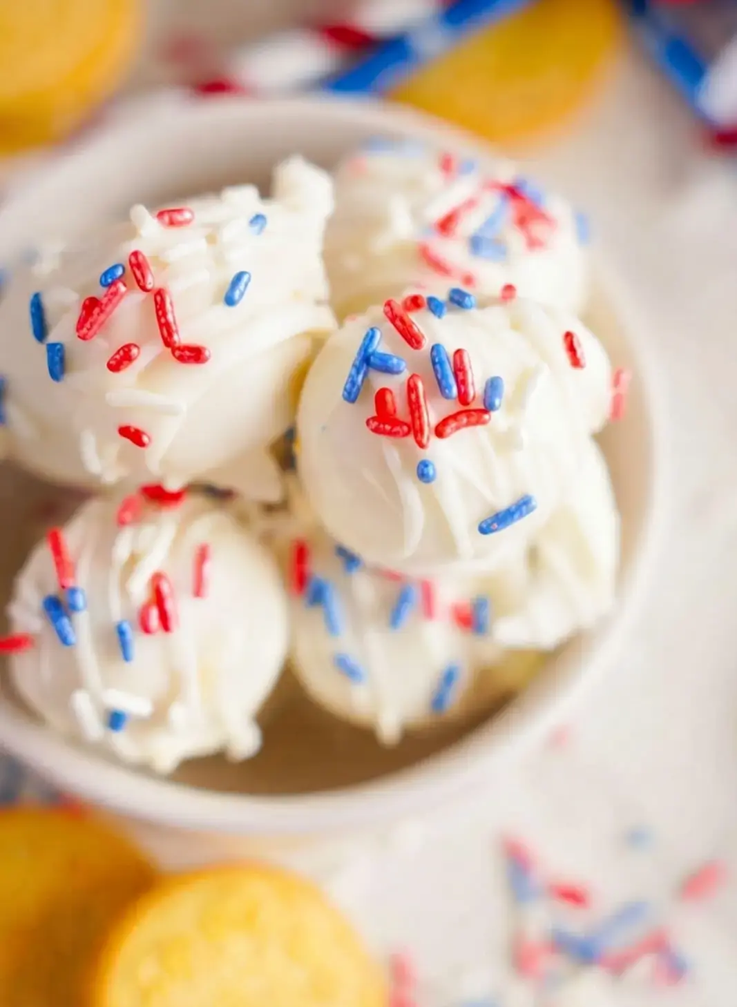 Sugar Cookie Truffles: A No-Bake Dessert for Any Occasion 20 Sugar Cookie Truffles, more 4th of july recipes