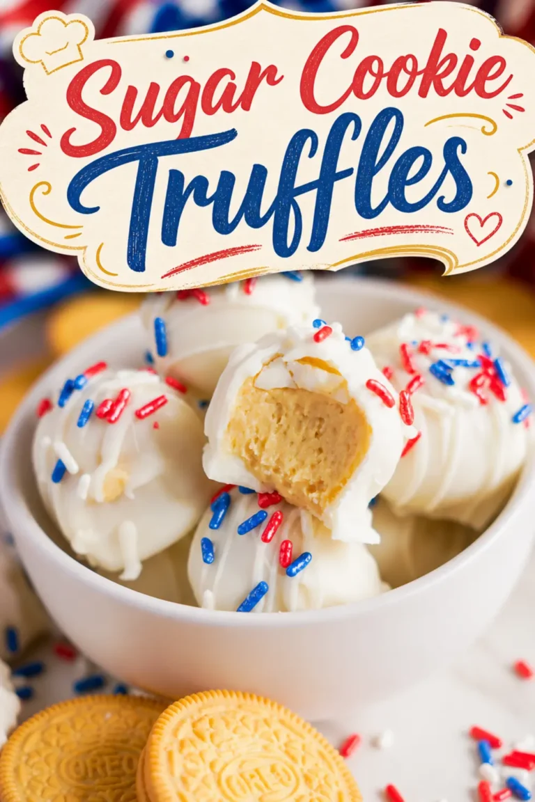 Sugar Cookie Truffles