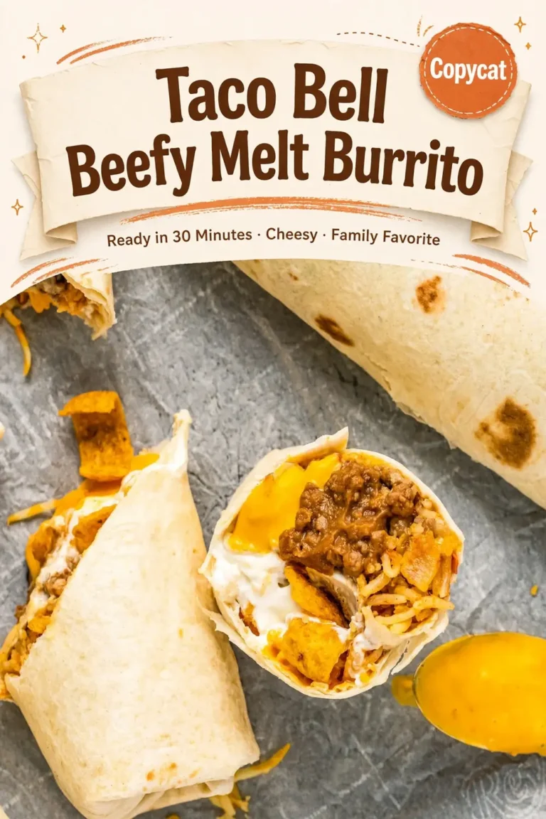 Taco Bell Beefy Melt Burrito