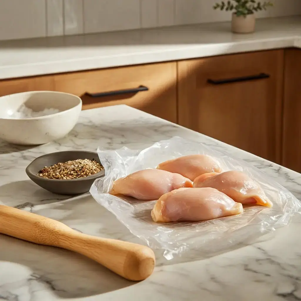 Texas Roadhouse Smothered Chicken: Juicy Skillet Chicken With Mushrooms and Melty Jack Cheese 8 Texas Roadhouse Smothered Chicken, Step 1: Preparing the Chicken