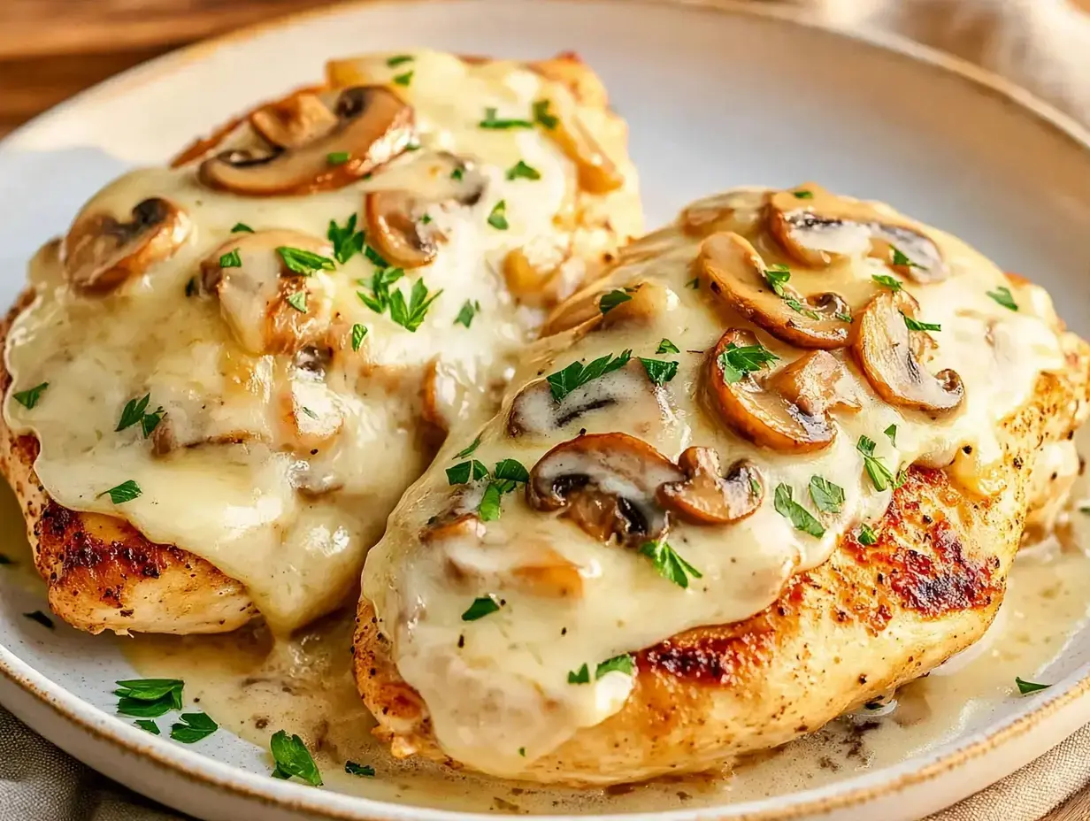 Texas Roadhouse Smothered Chicken: Juicy Skillet Chicken With Mushrooms and Melty Jack Cheese 11 Texas Roadhouse Smothered Chicken, Step 5: Serve and Enjoy