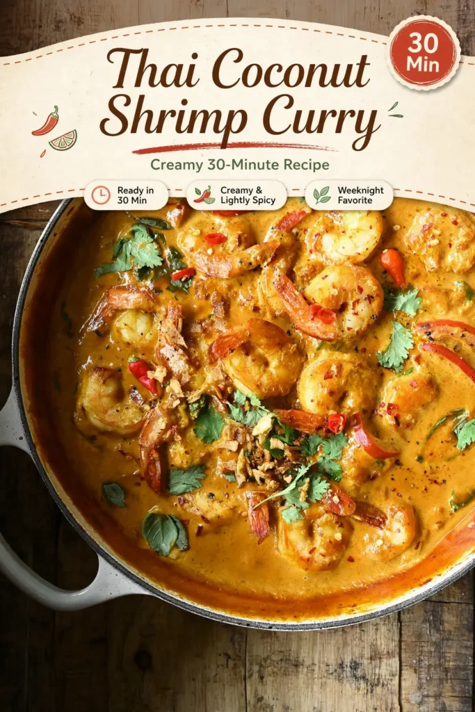 Thai Coconut Shrimp Curry