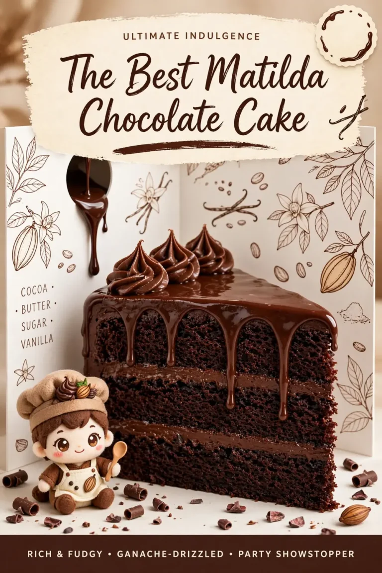 The Best Matilda Chocolate Cake