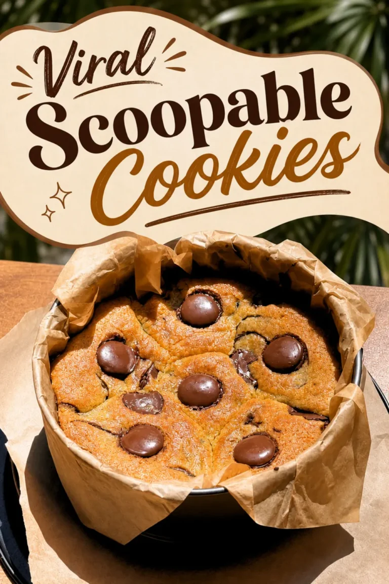 Viral Scoopable Cookies